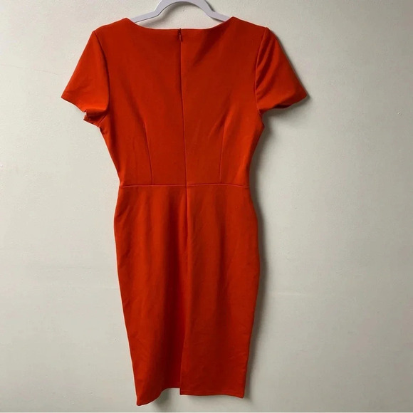 Marycrafts Retro Modest Midi Dress is Red Size 8‎ - Picture 3 of 4